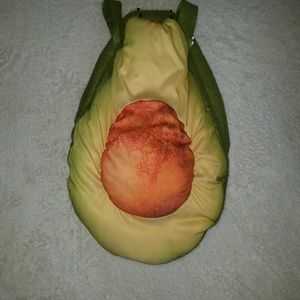 Really cute avocado Halloween costume 🥑🥑